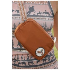 CXX7504001 Cruel Girl Women's Bucking Bronc Belt Bag - Copper NEW