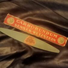 CARBORUNDUM SENSEN WETZSTEIN CON SCATOLA D'EPOCA PERFETTA