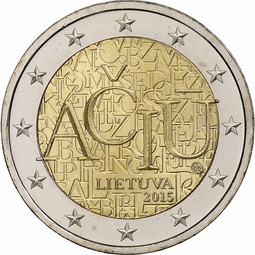 1305359 lithuania 2 euro - [#1305359], lithuania,