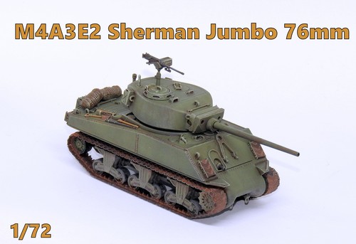 Pro built m4a3e2 sherman - built,