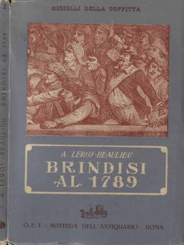 Brindisi 1789 la - brindisi, 1789.