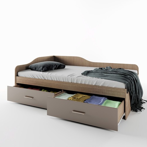 Letto singolo 120x190 ad - 120x190, cm