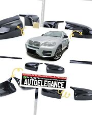 Calotte specchietti di ricambio look sportivo nero lucido per BMW X5 E70 X6 E71