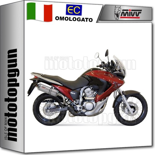 Terminale omologato oval - oval, inox