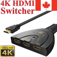 4K HDMI Switcher 3 Port