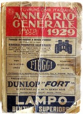 ANNUARIO GENERALE 1929 TOURING