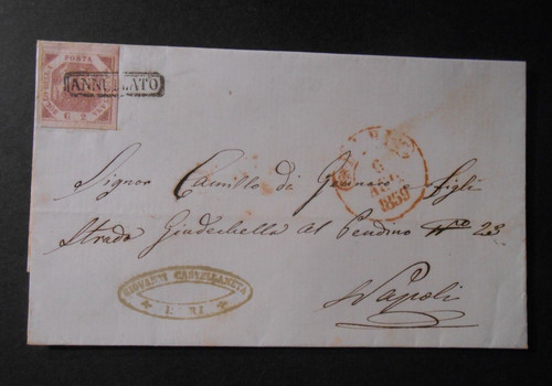 Italia italy 1858 napoli - ,italy,