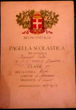 Pagella del Regno d’Italia -