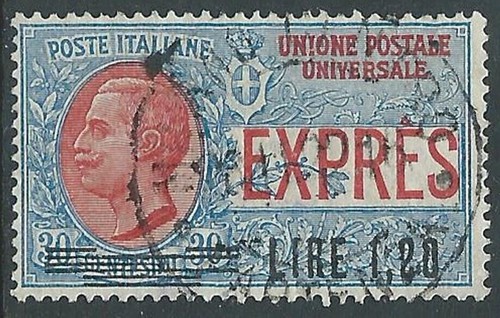 1921 regno espresso usato - 1921,