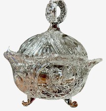 PORTA BON BON IN CRISTALLO Con