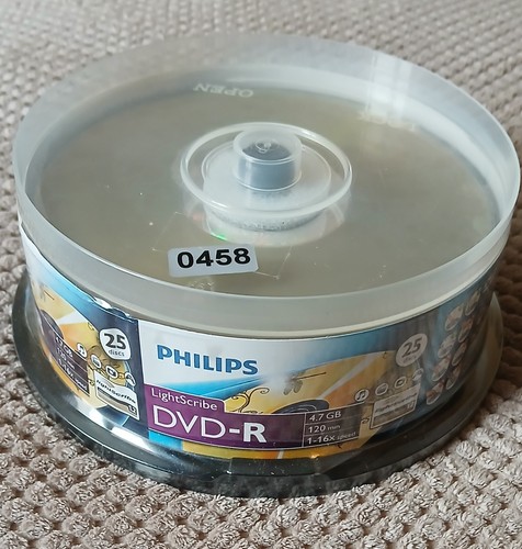 Dischi dvd vuoti - 25, dvd-r