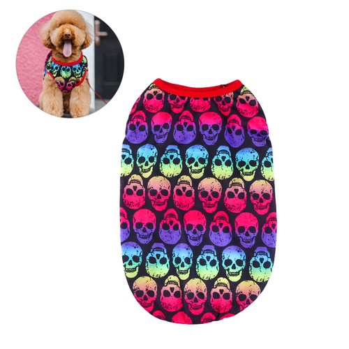 Lovely skull stampato maglione - stampato,