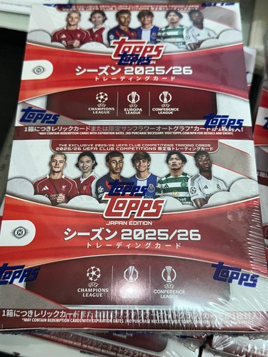 2026 topps uefa japan edition - japan,