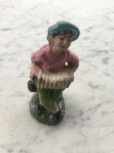 Vecchia statuina presepe - statuina,