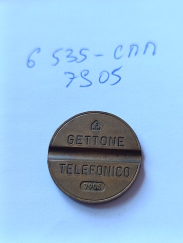 Gettone telefonico 7905 cmm - telefonico,