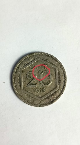 Centesimi esagono 1918 rara - centesimi,