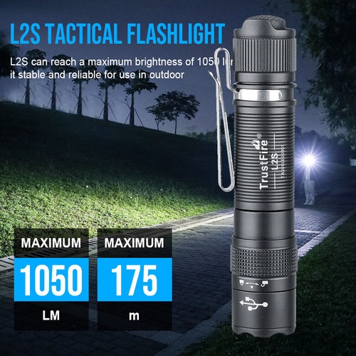 Trustfire l2s 1050lm torcia - 1050lm,