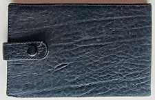 PORTASSEGNI VINTAGE IN PELLE
