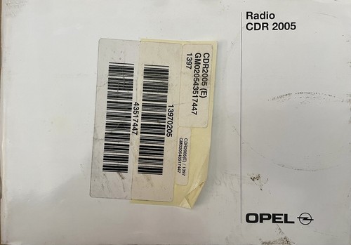 Vauxhall opel manuale - vauxhall,