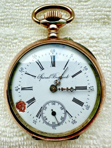 Antico orologio tasca - antico, da