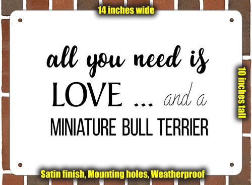 Metal sign miniature - sign, bull