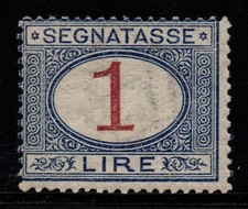 REGNO D'ITALIA - SEGNATASSE 1