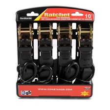 Cinghie a cricchetto 4x per Ducati Scrambler Urban Enduro nero