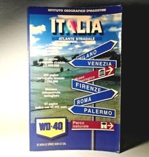 ATLANTE STRADALE ITALIA DE AGOSTINI CARTINE AUTOSTRADE MAPPE LIBRO -  (79)