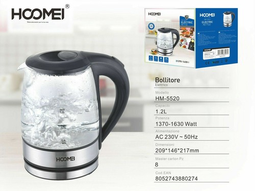 Bollitore elettrico vetro - in,