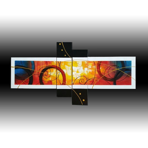 Quadro dipinto mano astratto - dipinto,