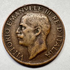 1921 Italy 5 Centesimi -
