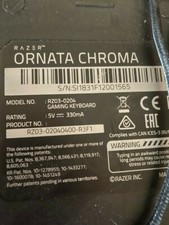 RAZER ORNATA CHROMA RZ03-0204 - TOUCHE REPLACEMENT KEYS GENUINE