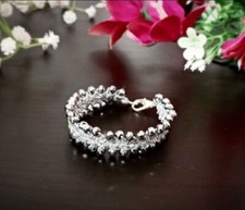 Braccialetto Donna Uncinetto Fatto a mano