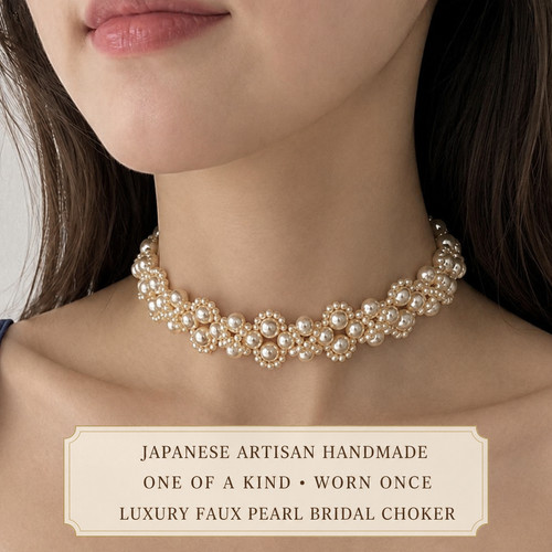 Collana girocollo sposa - collana,