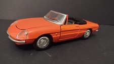 TOGI ALFA ROMEO SPIDER ARANCIONE ORANGE