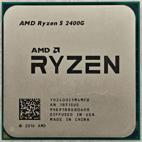 Amd ryzen 2400g - ryzen, 5