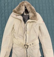 Piumino donna Peuterey TG 40 bianco originale con cappuccio