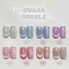 Yogurt Nail Sugar Bubble