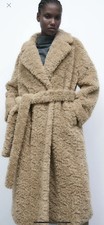 Cappotto lungo in pile Zara