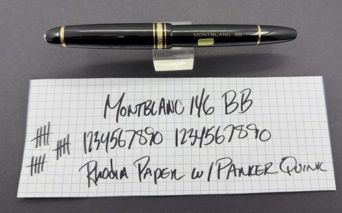 Pennino montblanc 146 anni - 146,
