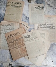 LOTTO GIORNALI D'EPOCA