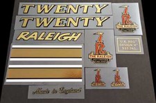 Set decalcomanie raleigh - set,