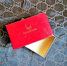 GUCCI box vintage case gold