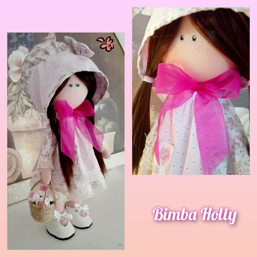 Bambola holly realizzata - holly,