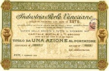 ESTE 1930 * INDUSTRIA PERLE