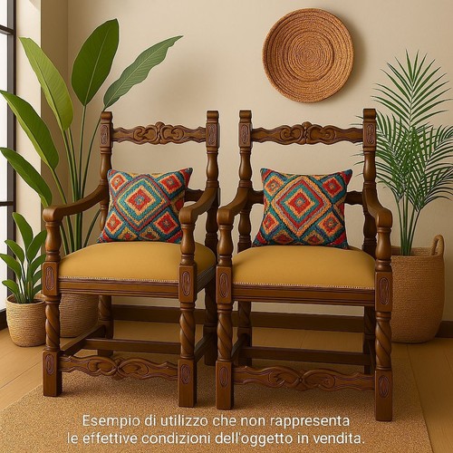 Coppia sedute stile sedie - coppia,
