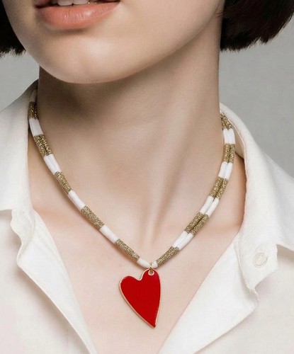 Collana righe oro - oro, e