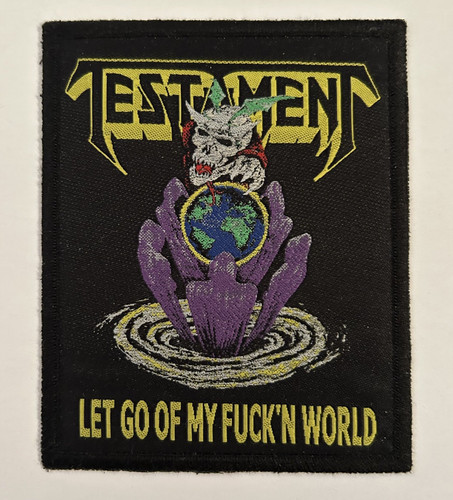 Testament patch aufnäher let - patch,