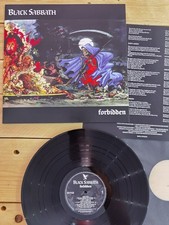 BLACK SABBATH - Forbidden worldwide press reissue vinile 33 giri vinyl record LP