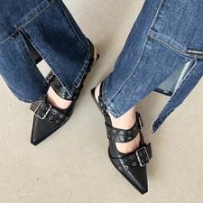French Chic Pointed Toe Mary